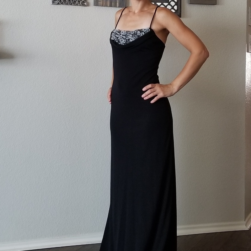 Simple Black Formal Dress